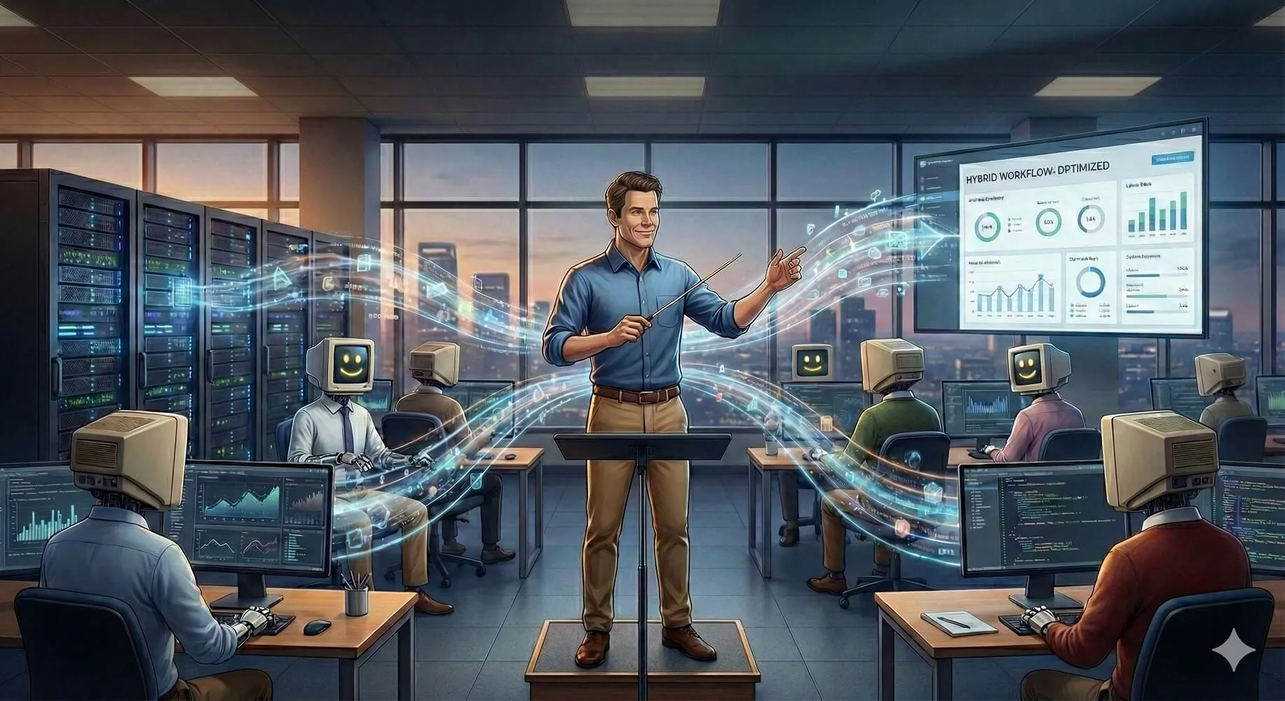 When is a Person Necessary Versus When Can AI or Automation Carry Out That Task?